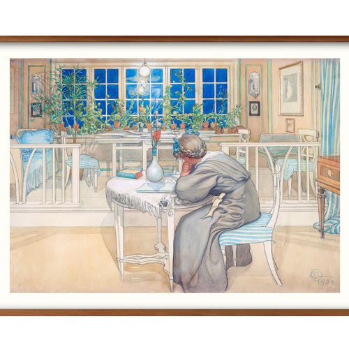T-113アンティーク絵アート絵画広告カレンダー1918年紙もの