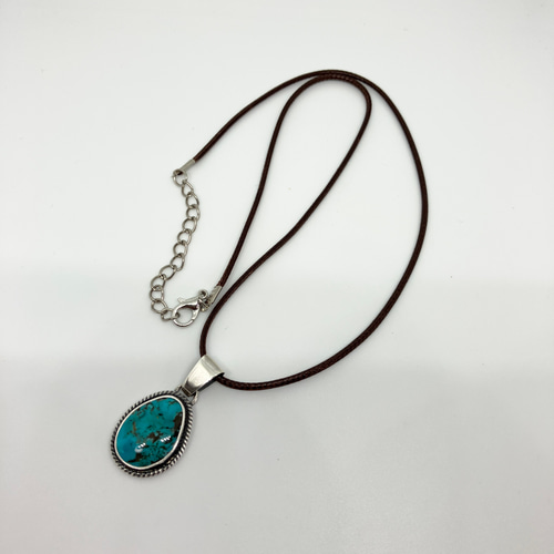 ターコイズマウンテン ターコイズ トルコ石 シルバー ネックレス