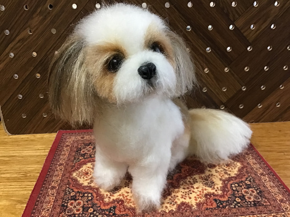 ポメラニアン（お座り❣️） 羊毛フェルト コーギー大好きママ