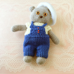 KUMA様 猫 おもちゃ サイズup 受付 1名様 あみぐるみ ハンドメイド KUMA様 猫 おもちゃ サイズup 受付 1名様 あみぐるみ