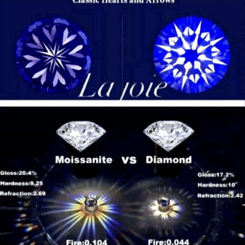 6ct 12mm モアサナイト 人工ダイヤ ネックレス 24K金 ア20179