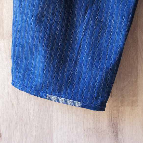 手織り木綿のころんとパンツ～上海木綿からPCC11 4枚目の画像