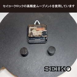 【期間限定値下げ3000円引き】名入れ・文字入れ　はみ出しワンちゃん　置き時計・掛け時計 シュナウザー　シルバー　グレー 3枚目の画像