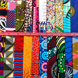 ハギレセット＊200枚組  生地  アフリカ布 アフリカン 小物作り ハンドメイド 手作り 手芸用品 布 カットクロス 9枚目の画像