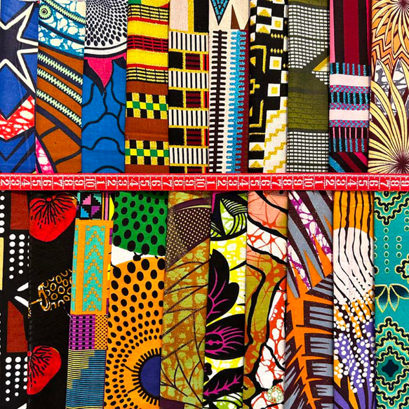 ハギレセット＊200枚組  生地  アフリカ布 アフリカン 小物作り ハンドメイド 手作り 手芸用品 布 カットクロス 4枚目の画像