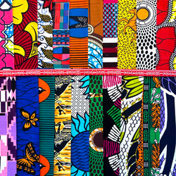 ハギレセット＊150枚組  生地  アフリカ布 アフリカン 小物作り ハンドメイド 手作り 手芸用品 布 カットクロス 3枚目の画像