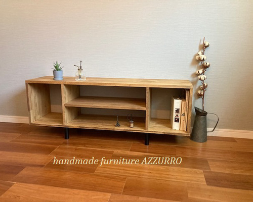 テレビボード　シェルフ Amazon｜Liszh- ローボードテレビ台褐色120cmウォールシェルフ