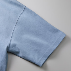 厚みのあるBIGシルエットTシャツ「 Himalayan blue poppy　青いケシの花 」/送料無料 9枚目の画像