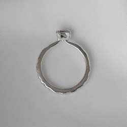 【一点もの】SAKURA　/　ピンクサファイアリング　silver925 6枚目の画像