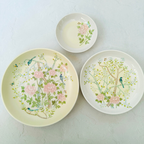 早割クーポン！ 新品/未使用】ポーセラーツ/プレートセット 中皿 amica 通販 その他