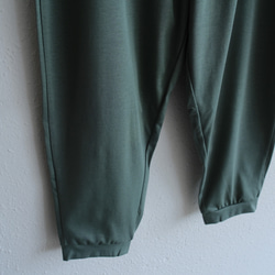 [限量庫存] yohaku Dubai 褲子 | 閃亮材質 卡其色 1 號 第5張的照片