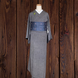 *和服布* 成人平子腰帶，由綾和春亞紡製成，半寬。長425cm。 第8張的照片