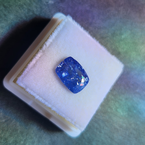 一点物】高品質✨ タンザナイト ルース カボション ✩.*˚ 天然石 FIQ 