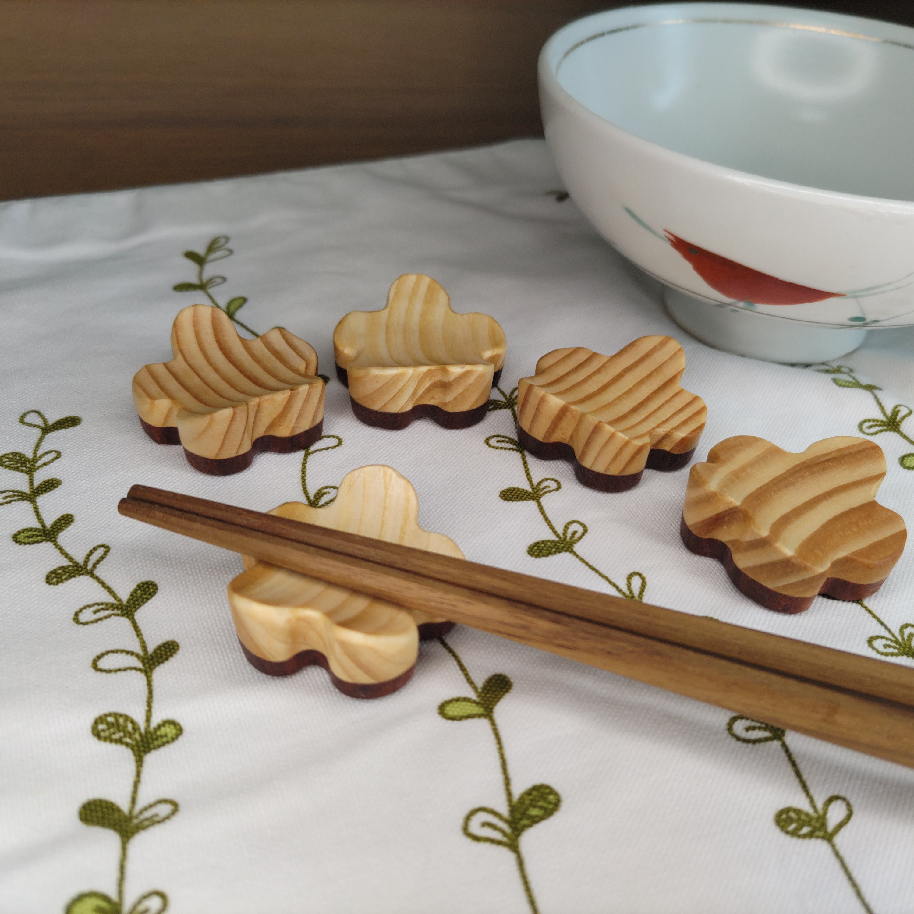 梅の花形箸置き 5個セット C_No.4 箸・箸置き SUGA56 通販 17656951