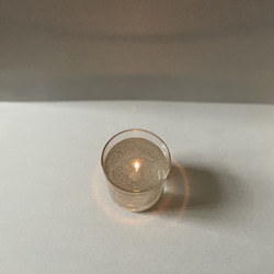 glass gel candle 2枚目の画像
