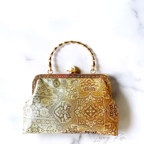 新作1点物！！京都西陣服部織物の幻想的なJewelry箔の煌めき上品  