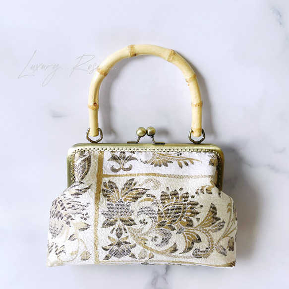 1点物！！希少日本最古の織物「科布」♡高級木の皮織帯で上品  