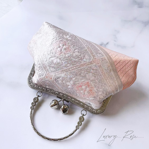 限定1点物♡本真珠加工！格の高い煌めき濃密刺繍のスノーホワイト  