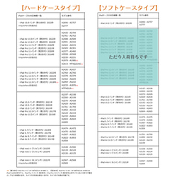 iPadケース（カバー）レトロなタイル柄・オリーブ＆オレンジ　ハード＆ソフト2タイプから選べる 8枚目の画像