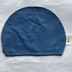 刺繍入り藍のランチョンマット(3) 8枚目の画像