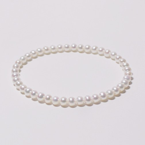 淡水パールのブレスレット バングル　真珠 淡水真珠 パール 　6月誕生石　夏の誕生石