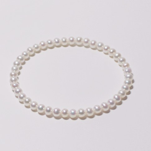 淡水パールのブレスレット バングル　真珠 淡水真珠 パール 　6月誕生石　夏の誕生石