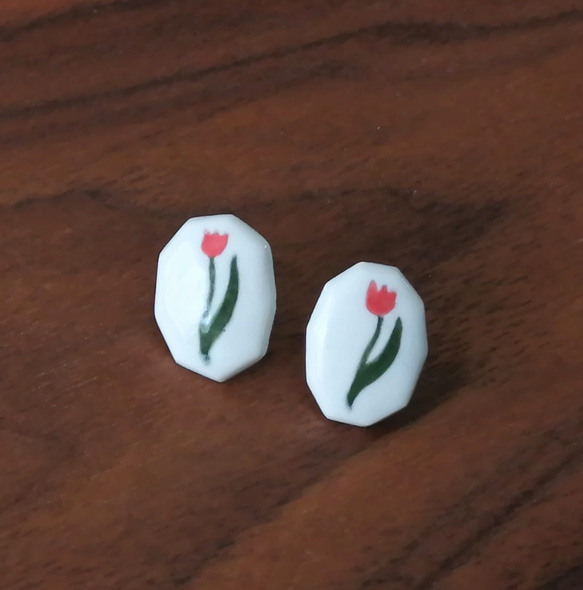 とうきのピアス(tulip) 2枚目の画像