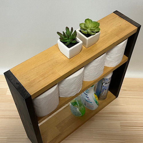 ラスティックパイン】トイレ・収納・トイレラック・トイレ収納・ラック