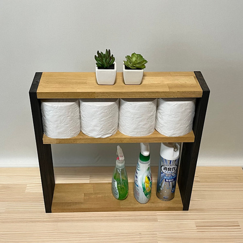 ラスティックパイン】トイレ・収納・トイレラック・トイレ収納・ラック