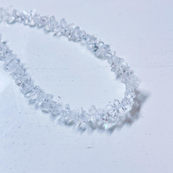 たっぷり水晶（クォーツ） ピアス イヤリング　ダブルポイントクォーツ 両剣水晶 ハーキマーダイヤモンド 12枚目の画像