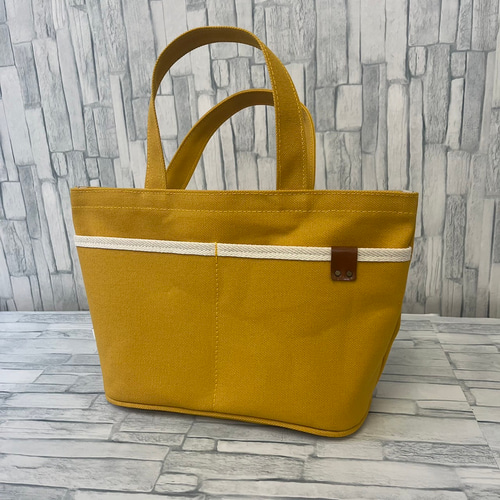 MITTAG【新色】倉敷帆布のトートバッグ マスタード トートバッグ 