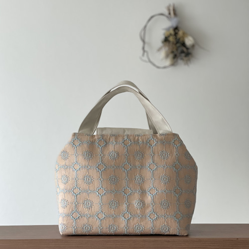 ⚮̈ミナペルホネン anemone beige ムータバッグ トートバッグ 