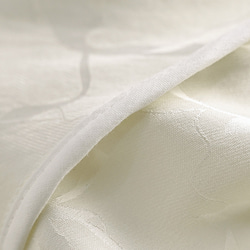ジャガード織とんす生地ワンピース　Vネック5分袖丈ワンピース　グリーンとベージュ2色　M-2XL　L366　 6枚目の画像