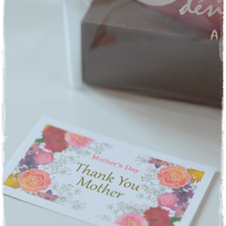 【Creema限定】フェイクウォーター・ニュアンスピンクのバラとワイン色の紫陽花のミニブーケ　　 13枚目の画像
