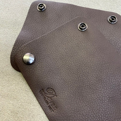 レディース　ハンドバッグ　レザーハンドルカバーItalianシボソフト leather 6枚目の画像
