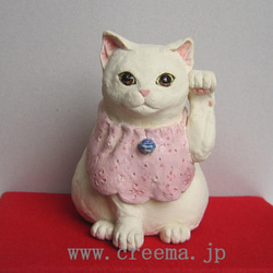 招き猫 武将猫 五月人形 鎧 兜 1点物 陶器 縁起物置物 招き猫