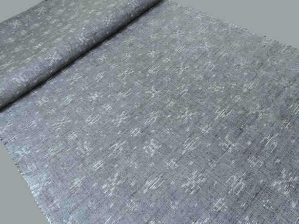 ～Series紬…デザイン選択・正絹紬・井桁緋濃鼠～ 2枚目の画像