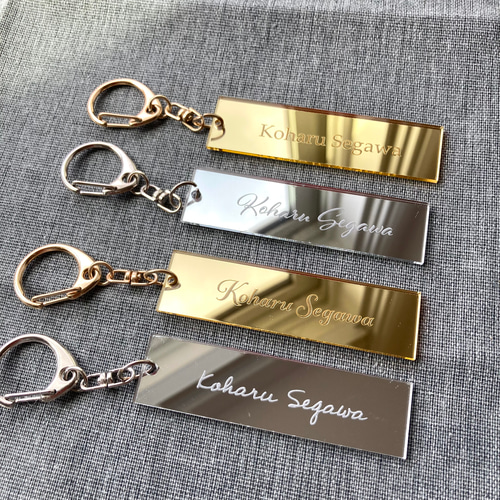 sale】ストラップ型ミラー席札 ｜ 結婚式 披露宴 アクリル