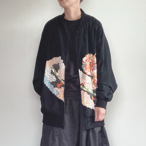 黒留袖から,XL,1点物,スカジャン,父の日ギフト,おしゃれなパパに