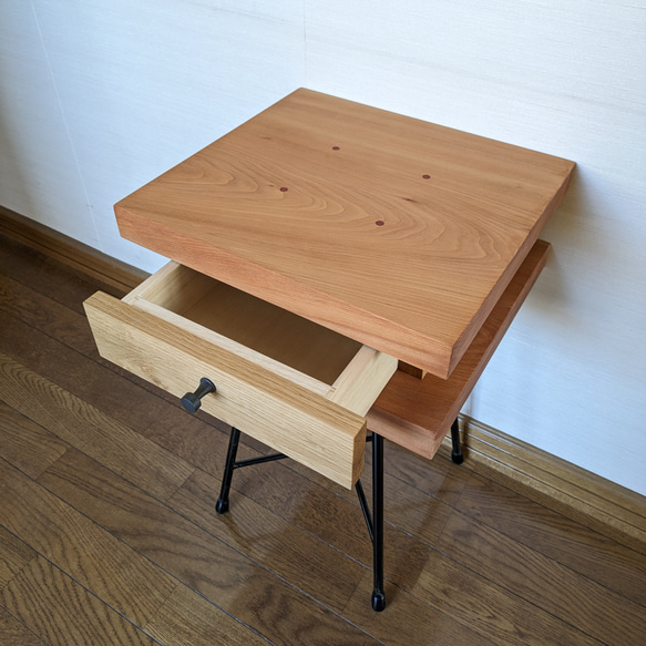 リメイク家具｜サイドテーブル 8枚目の画像