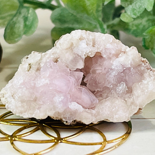 ピンクアメジスト✨ラフストーン原石クラスタージオード