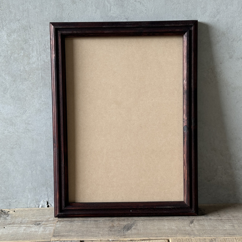 木彫り　衝立　額縁 楽天市場】木彫りのフォトフレーム 額縁 アンティーク調 A3サイズ収納