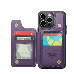 iphoneケース全機種対応　手帳型スマホケース　iPhone 12 15Pro  カード収納 12 14 SE 10色 6枚目の画像