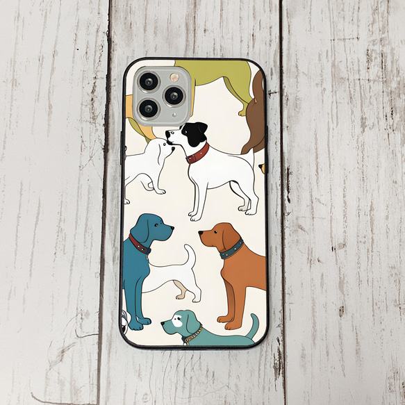 iphonecase27-5_36 iphone 強化ガラス 犬 わんちゃん(ic) アイフォン iface ケース 1枚目の画像