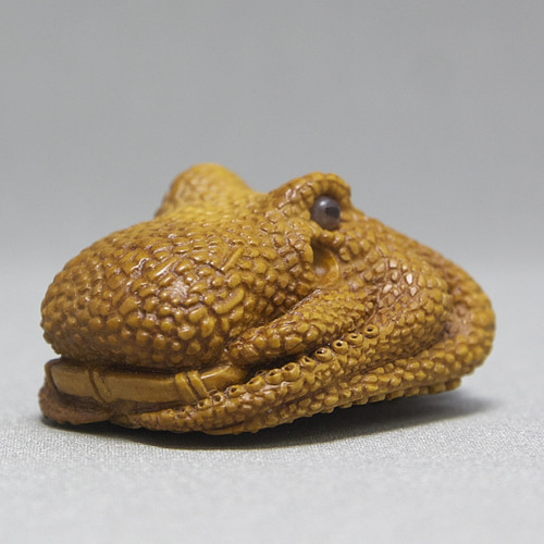 根付】陸前國 大蛸（りくぜんのくに おおだこ）／ 究極の縁起物