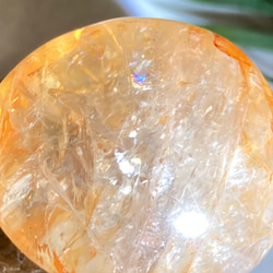 レインボー✨　オーロラ　ヘマタイトイン　クリスタル　水晶　タンブル　原石 7枚目の画像