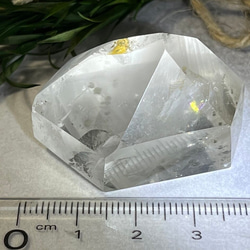 パイライトインクォーツ　レインボー　クリスタル　水晶　黄鉄鉱　ポイント　原石 10枚目の画像