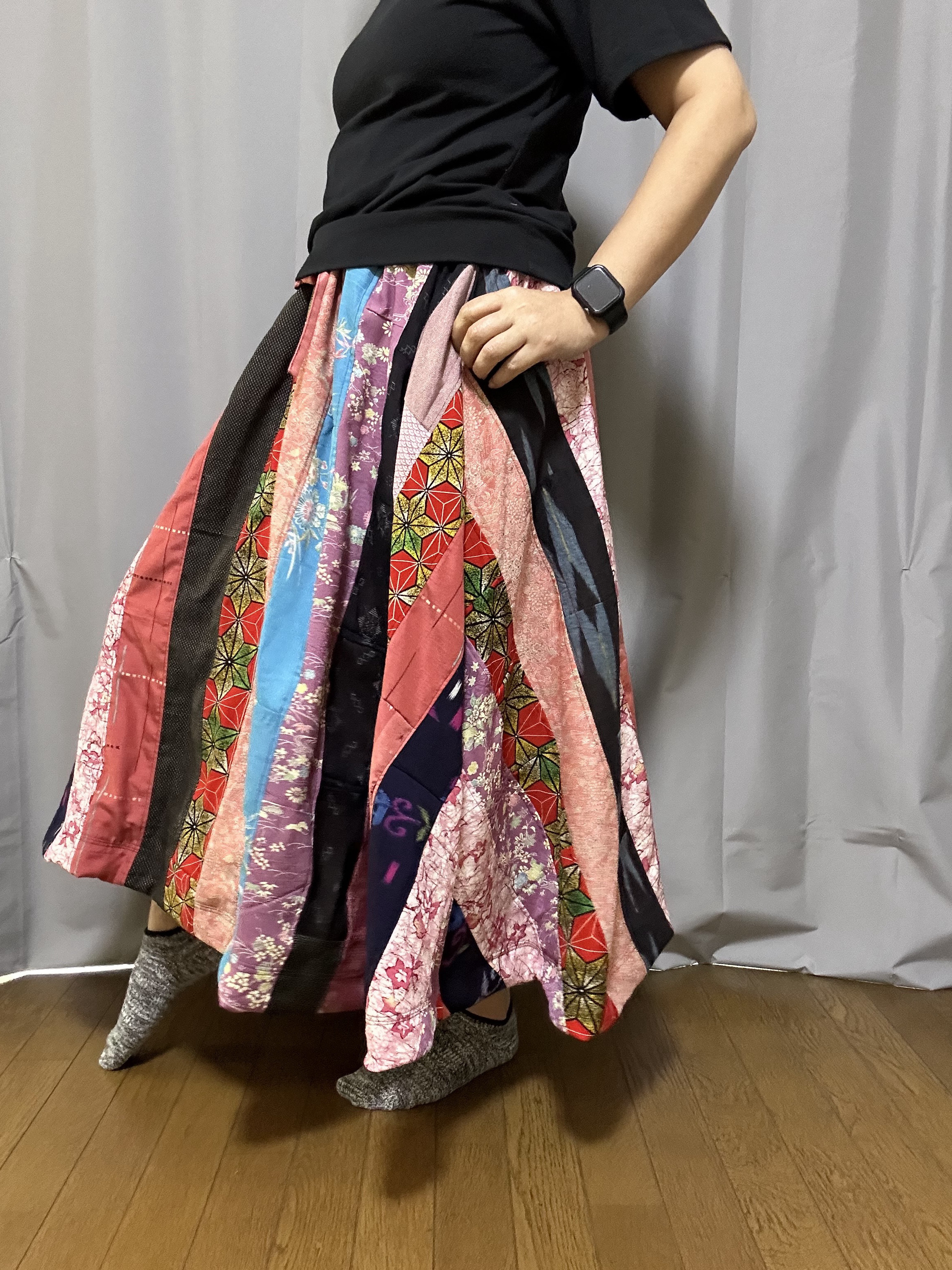 Remake リメイク ハンドメイド デザイン パッチワークキルト