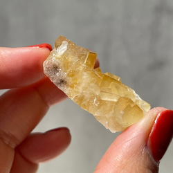 スペイン産【イエローフローライト／Yellow Fluorite】鉱物 天然石 10枚目の画像