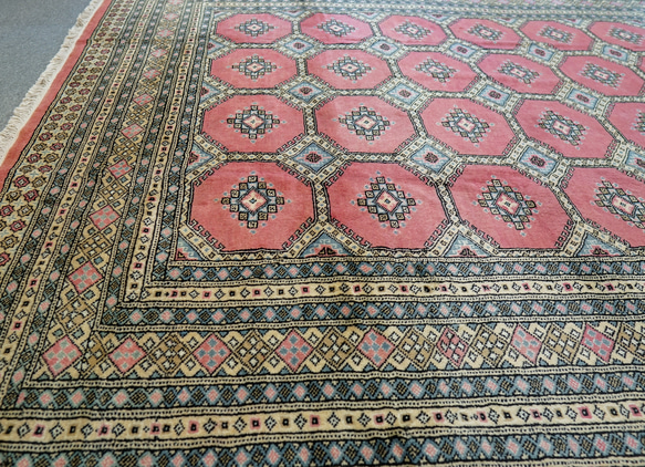 247×203cm【パキスタン手織り絨毯】 10枚目の画像